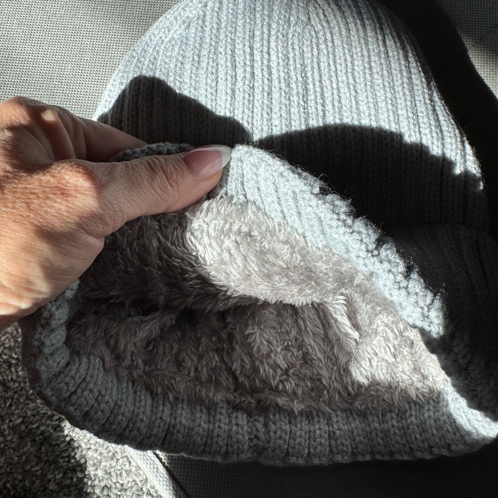 Cozy Ribbed Knit Beanie - Picture 2 of 2